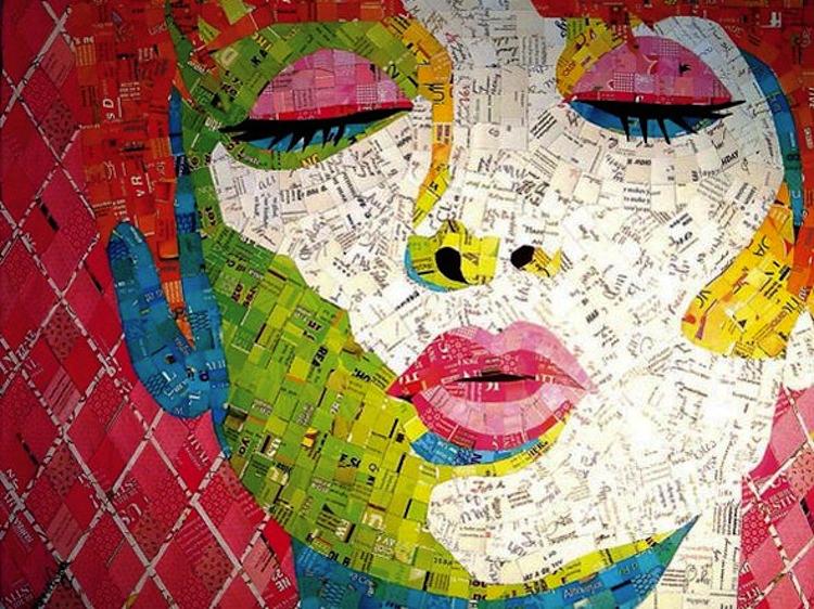 Upcycled Paper Art